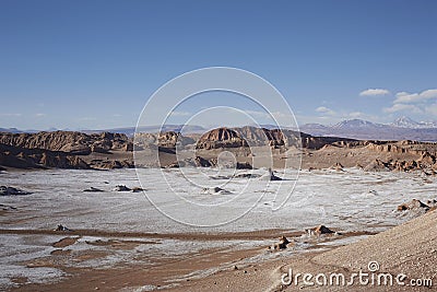 Cordillera del Sal, San Pedro de Atacama, Chile Stock Photo