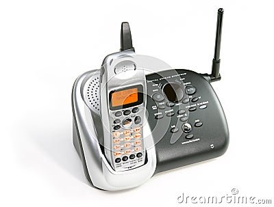 Cordless Phone Stock Photo