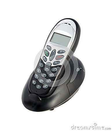 Cordless phone Stock Photo