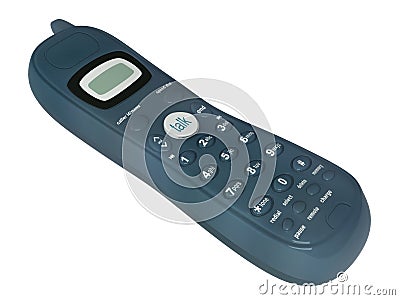 Cordless phone Stock Photo