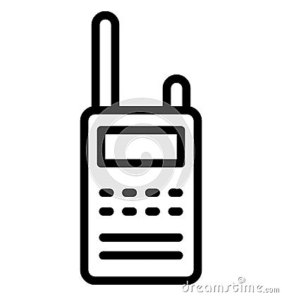 Cordless phone, intercom Isolated Vector Icon That can be easily edited in any size or modified. Stock Photo