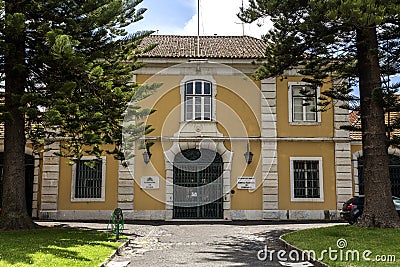 Cordoaria Nacional â€“ Former Rope Making Factory Editorial Stock Photo