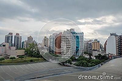 Cordoba Cultural Center Centro Cultural Cordoba and Cordoba Skyline - Cordoba, Argentina Stock Photo