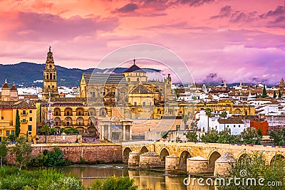 Cordoba, Spain Skyline Stock Photo