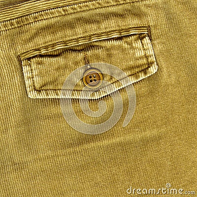 Corduroy pants Stock Photo