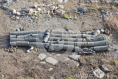 Core Samples Stock Photo