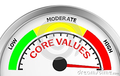 Core values Stock Photo