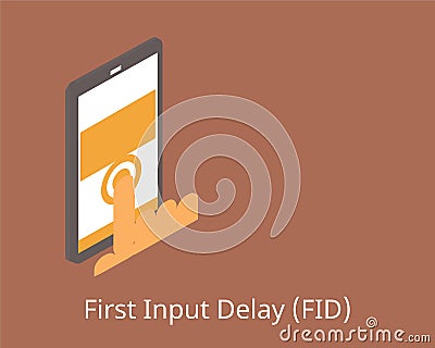 Core web vitals for Cumulative Layout Shift CLS Vector Illustration