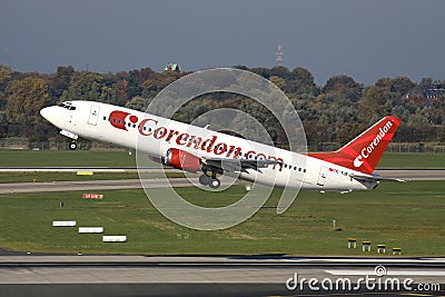 Corendon Airlines Boeing 737-400 Editorial Stock Photo