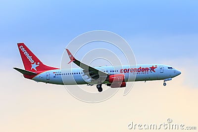 Corendon Boeing 737-800 Editorial Stock Photo