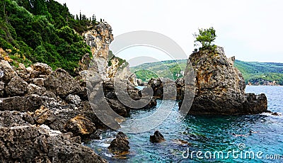 Corfu Island Stock Photo