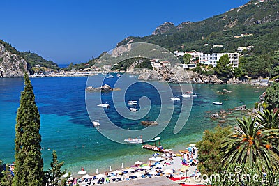 Corfu island in Greece Stock Photo