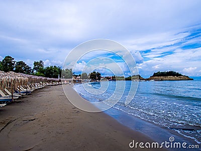 Corfu - Sidari beach Stock Photo