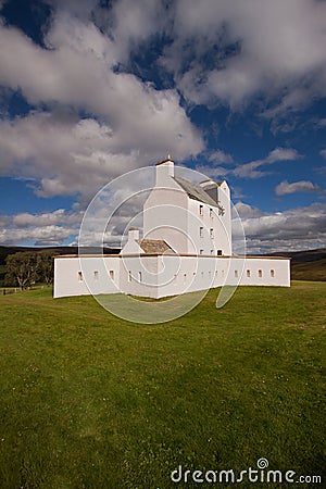 Corgarff Castle, Aberdeenshire, Scotland Stock Photo