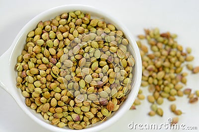 Coriander Seed Stock Photo