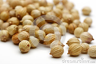 Coriander seed Stock Photo