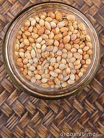 Coriander Seed I Stock Photo