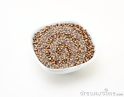 Coriander seeds Stock Photo