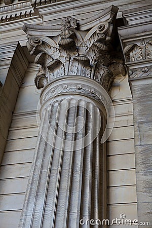 Corinthian Column Stock Photo