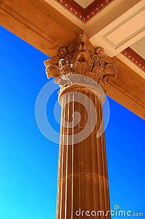 Corinthian Column Stock Photo