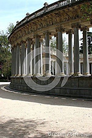 Corinthian columns Stock Photo