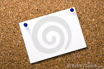 Cork-board Stock Photo