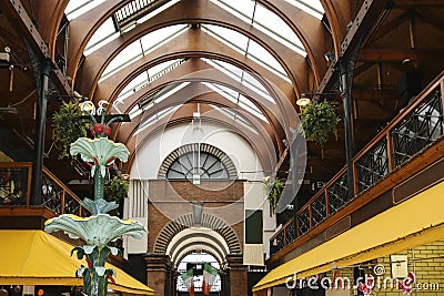 The English Market in Cork, Ireland. Stock Photo