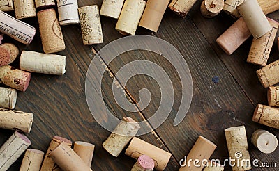 Cork wine Stock Photo