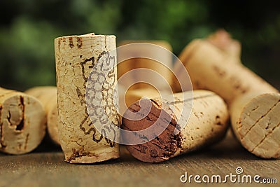 Cork wine Stock Photo