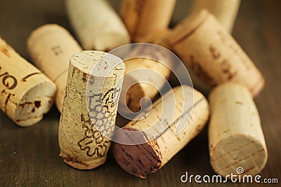 Cork wine Stock Photo