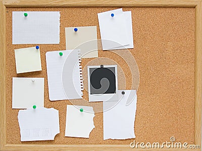 Corkboard Stock Photo