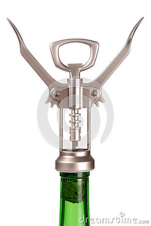 Corkscrew Stock Photo