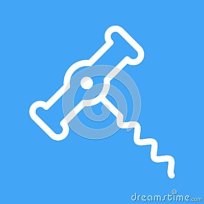 Corkscrew Vector Illustration