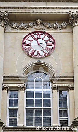 The Corn Exchange building in Bristol city Editorial Stock Photo