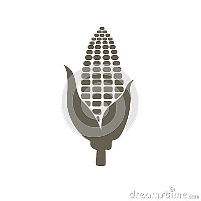 Corn maize food healthy Vector Illustration