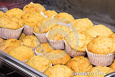 Cornbread Muffins Stock Photo