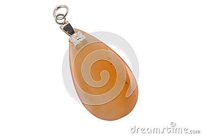 Cornelian pendant Stock Photo