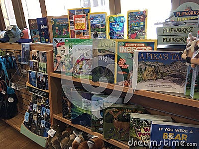 A corner of bookstore Editorial Stock Photo