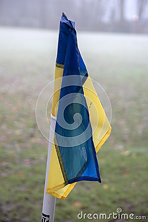 Corner Flag SC Overamstel At Amsterdam the Netherlands 2019 Editorial Stock Photo