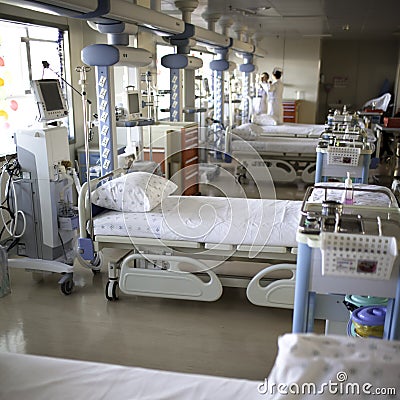 ICU Stock Photo