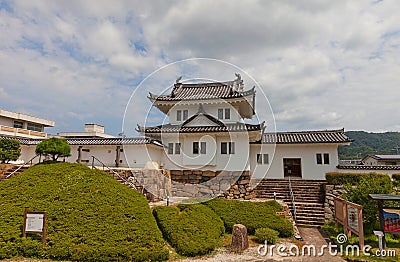 Corner Turret of Tanabe Castle in Maizuru, Japan Stock Photo