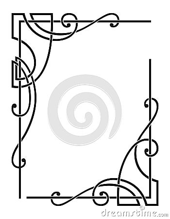 Corners Vector Illustration