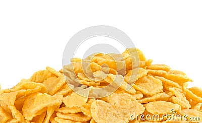 Cornflakes closeup Stock Photo
