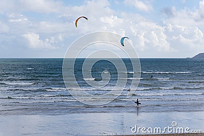 Cornish coastline Editorial Stock Photo
