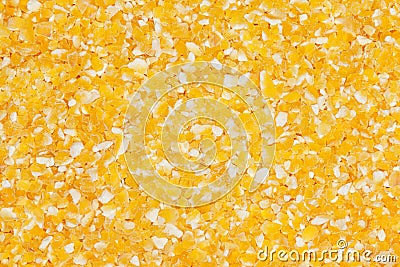 Cornmeal mush background Stock Photo