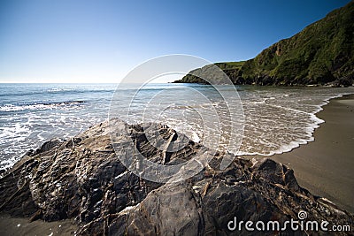 Cornwall Beach Stock Photo