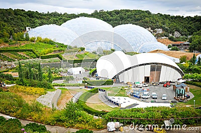 Eden Project, Cornwall Editorial Stock Photo