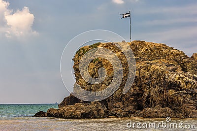 Cornwall Flag Stock Photo