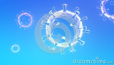 Coronavirus background Stock Photo