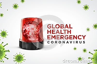 Coronavirus/ corona virus Emergency concept. Stock Photo